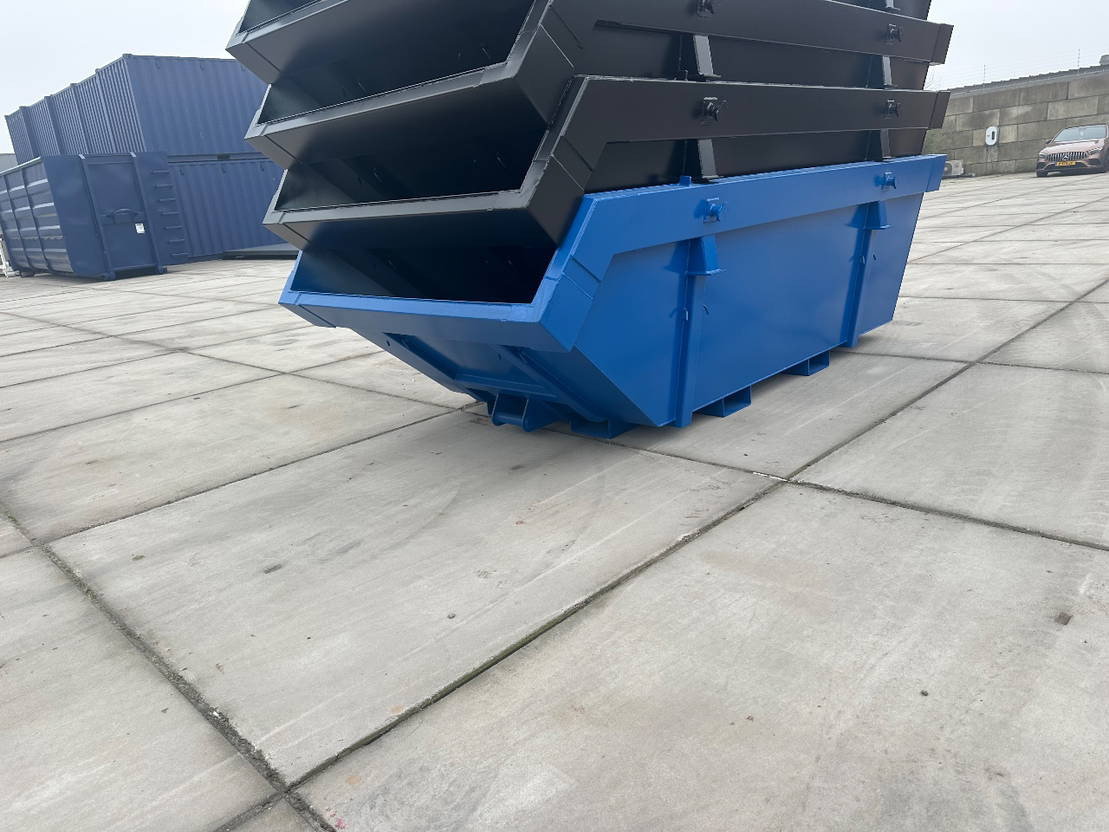 Sidalco 6m3 met heftruck lepel kokers - Liftdumper konteiner: pilt 3 Sidalco 6m3 met heftruck lepel kokers - Liftdumper konteiner: pilt 3