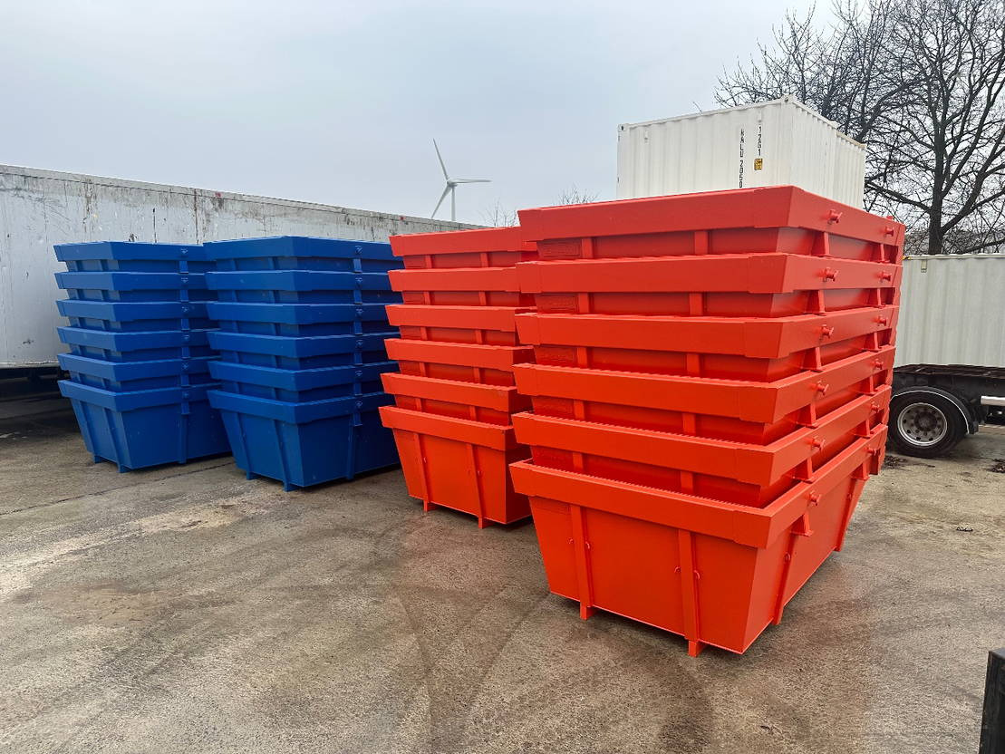 Sidalco 6m3 zware uitvoering 5 mm bodem 4 mm wanden - Liftdumper konteiner: pilt 2 Sidalco 6m3 zware uitvoering 5 mm bodem 4 mm wanden - Liftdumper konteiner: pilt 2