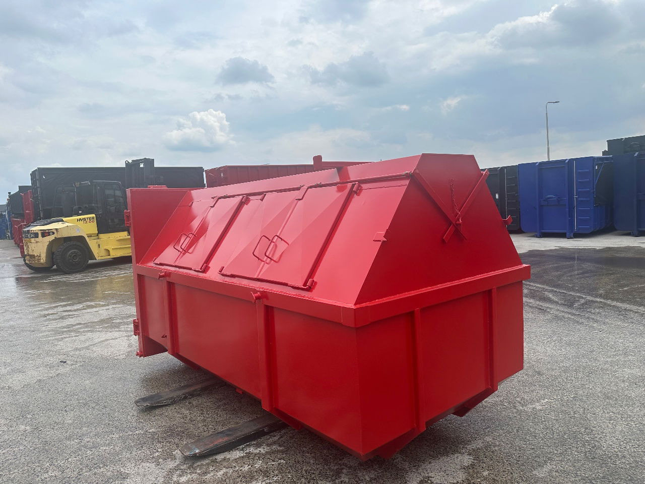Sidalco 9m3 gesloten puinhuisje - Liftdumper konteiner: pilt 1 Sidalco 9m3 gesloten puinhuisje - Liftdumper konteiner: pilt 1
