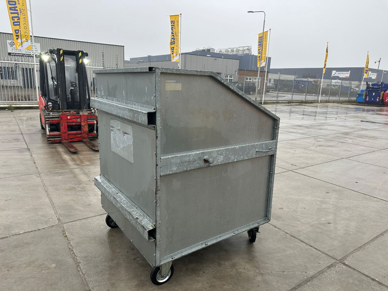 Sidalco Gaas kooien 50 stuks din opname - Liftdumper konteiner: pilt 3 Sidalco Gaas kooien 50 stuks din opname - Liftdumper konteiner: pilt 3