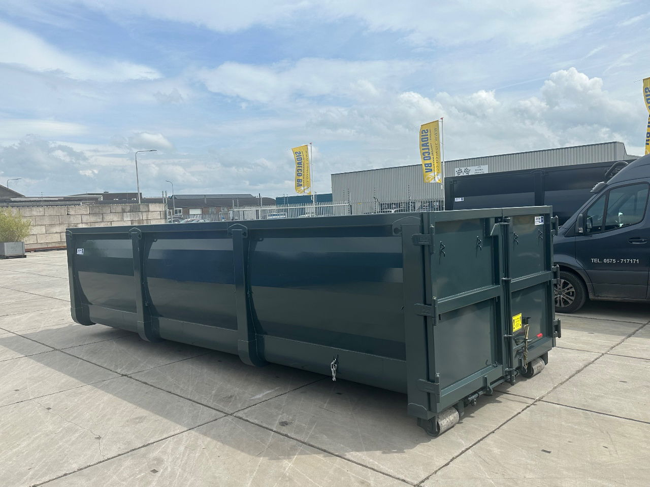 Alustahl 22 m3 rond model - Vahetuskere/ Konteiner: pilt 3 Alustahl 22 m3 rond model - Vahetuskere/ Konteiner: pilt 3