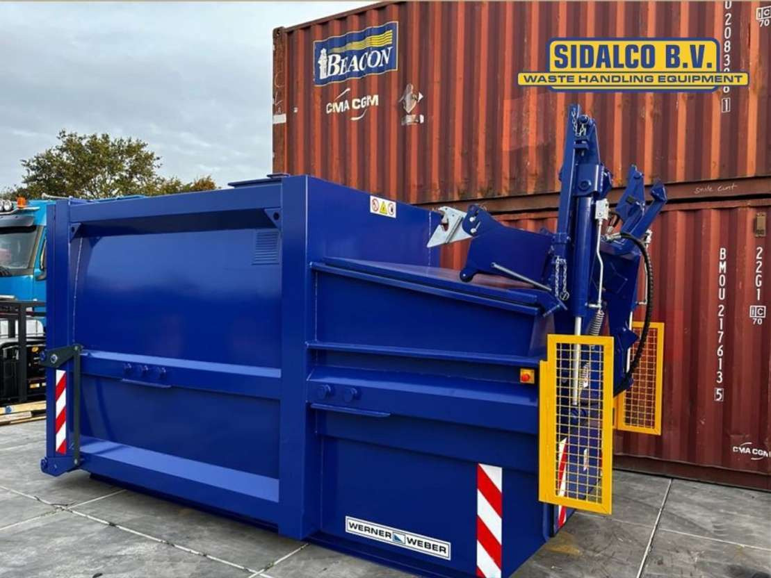 Werner & Weber MPC 10 met kiep systeem portaalarm opname - Liftdumper konteiner: pilt 4 Werner & Weber MPC 10 met kiep systeem portaalarm opname - Liftdumper konteiner: pilt 4