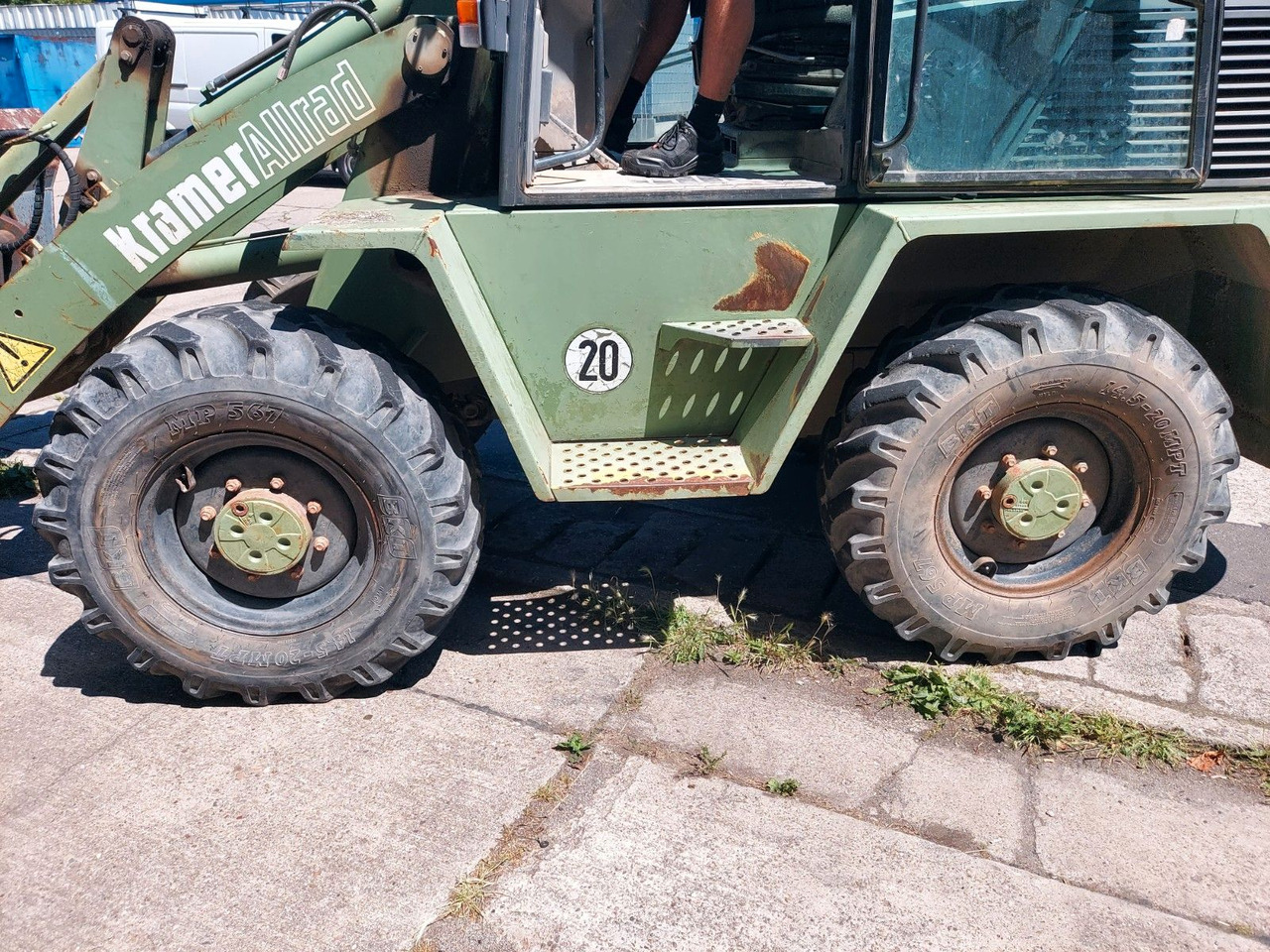 Kramer KRAMER Allrad 520 GABEL + SCHAUFEL - Rataslaadur: pilt 4 Kramer KRAMER Allrad 520 GABEL + SCHAUFEL - Rataslaadur: pilt 4