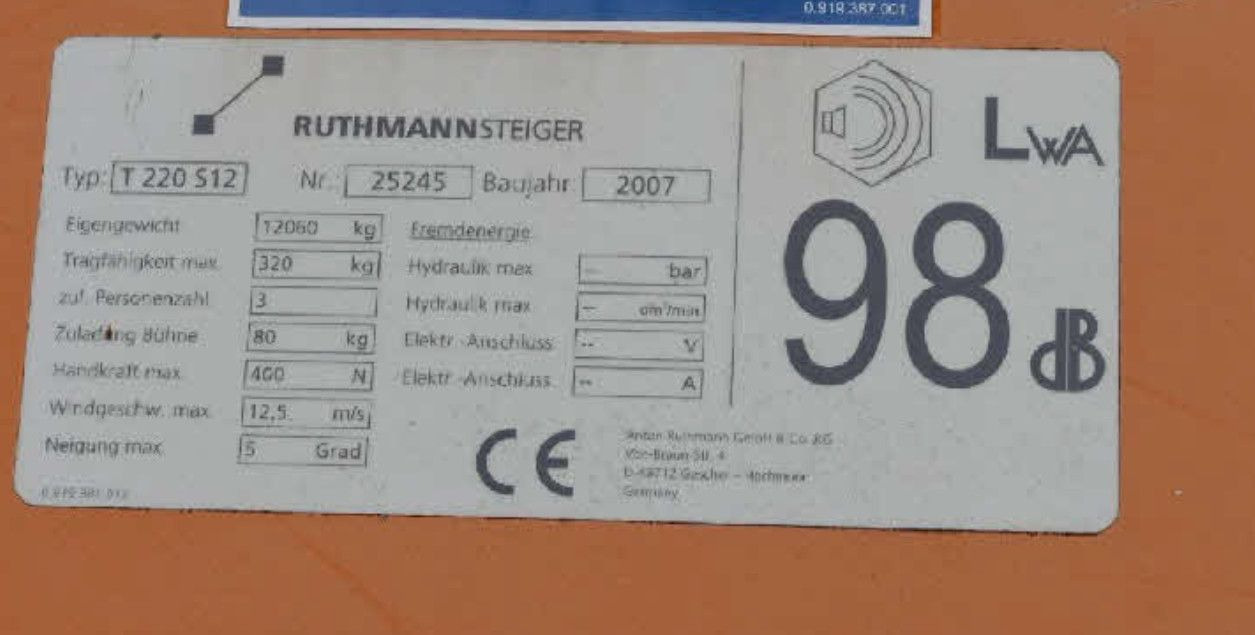 Mercedes-Benz ATEGO 4X4 1324 Hub Steiger Ruthmann T220 - Veoautolt tõusev platvorm: pilt 3 Mercedes-Benz ATEGO 4X4 1324 Hub Steiger Ruthmann T220 - Veoautolt tõusev platvorm: pilt 3