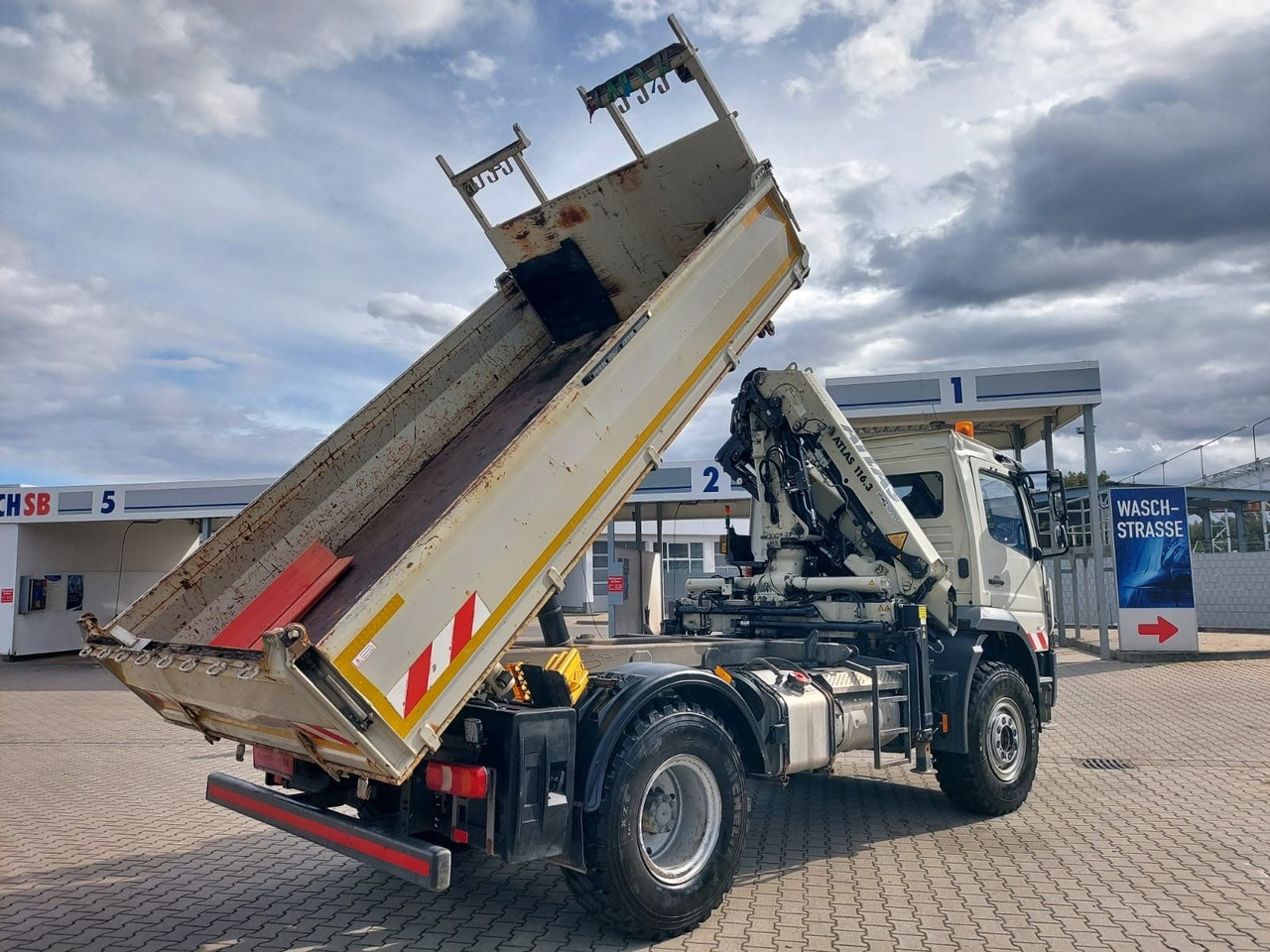 Mercedes-Benz Atego / 1324 MEILER 4X4 KRAN ATLAS 116.3 - Kallurauto, Kraanaga veoauto: pilt 5 Mercedes-Benz Atego / 1324 MEILER 4X4 KRAN ATLAS 116.3 - Kallurauto, Kraanaga veoauto: pilt 5