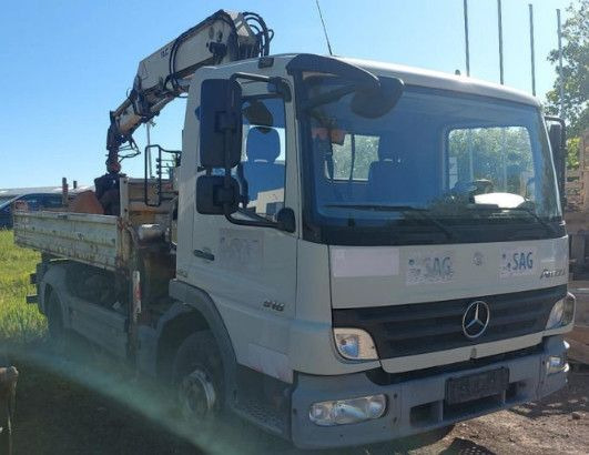 Mercedes-Benz Atego 2 4-Zyl. 4x2 918 4x2 KRAN TEREX 65.2 - Kallurauto, Kraanaga veoauto: pilt 1 Mercedes-Benz Atego 2 4-Zyl. 4x2 918 4x2 KRAN TEREX 65.2 - Kallurauto, Kraanaga veoauto: pilt 1