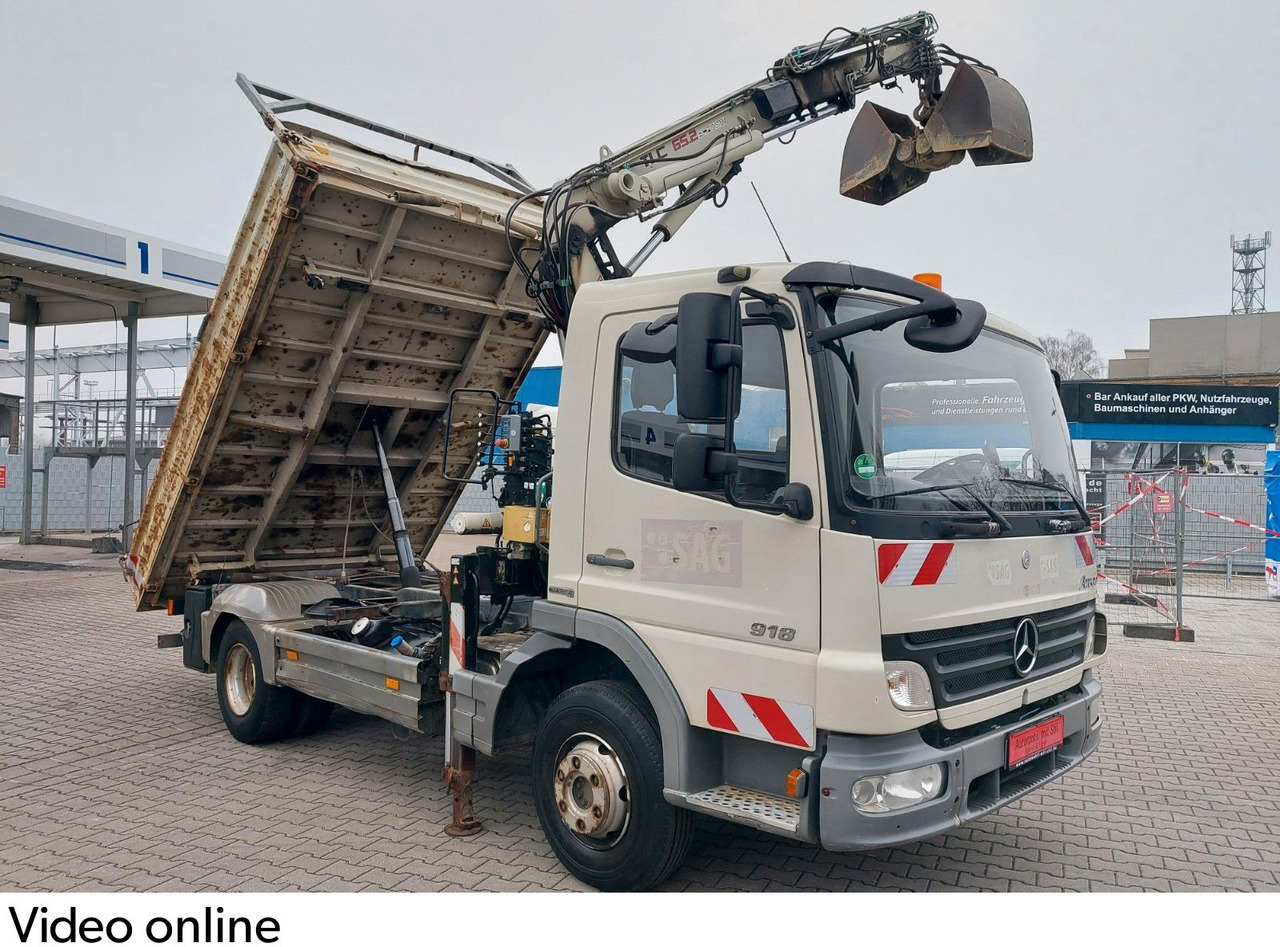 Mercedes-Benz Atego 2 4-Zyl. 4x2 918 TEREX KRAN 3-Seiten Kipp Mercedes-Benz Atego 2 4-Zyl. 4x2 918 TEREX KRAN 3-Seiten Kipp - Kallurauto, Kraanaga veoauto: pilt 2 Mercedes-Benz Atego 2 4-Zyl. 4x2 918 TEREX KRAN 3-Seiten Kipp Mercedes-Benz Atego 2 4-Zyl. 4x2 918 TEREX KRAN 3-Seiten Kipp - Kallurauto, Kraanaga veoauto: pilt 2