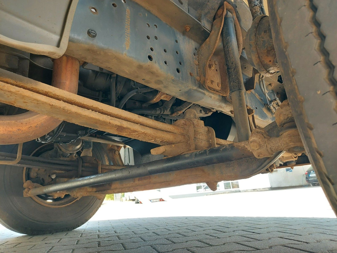 Kallurauto, Kraanaga veoauto Mercedes-Benz Atego 2 918 3-Seiten Kipper KRAN TEREX 65.2: pilt 23