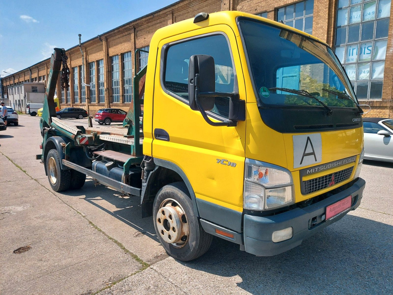 Mitsubishi Canter 7C18 Absetzer Kipper Meier Ratio 4500kg - Nöörtõstukiga veoauto: pilt 4 Mitsubishi Canter 7C18 Absetzer Kipper Meier Ratio 4500kg - Nöörtõstukiga veoauto: pilt 4