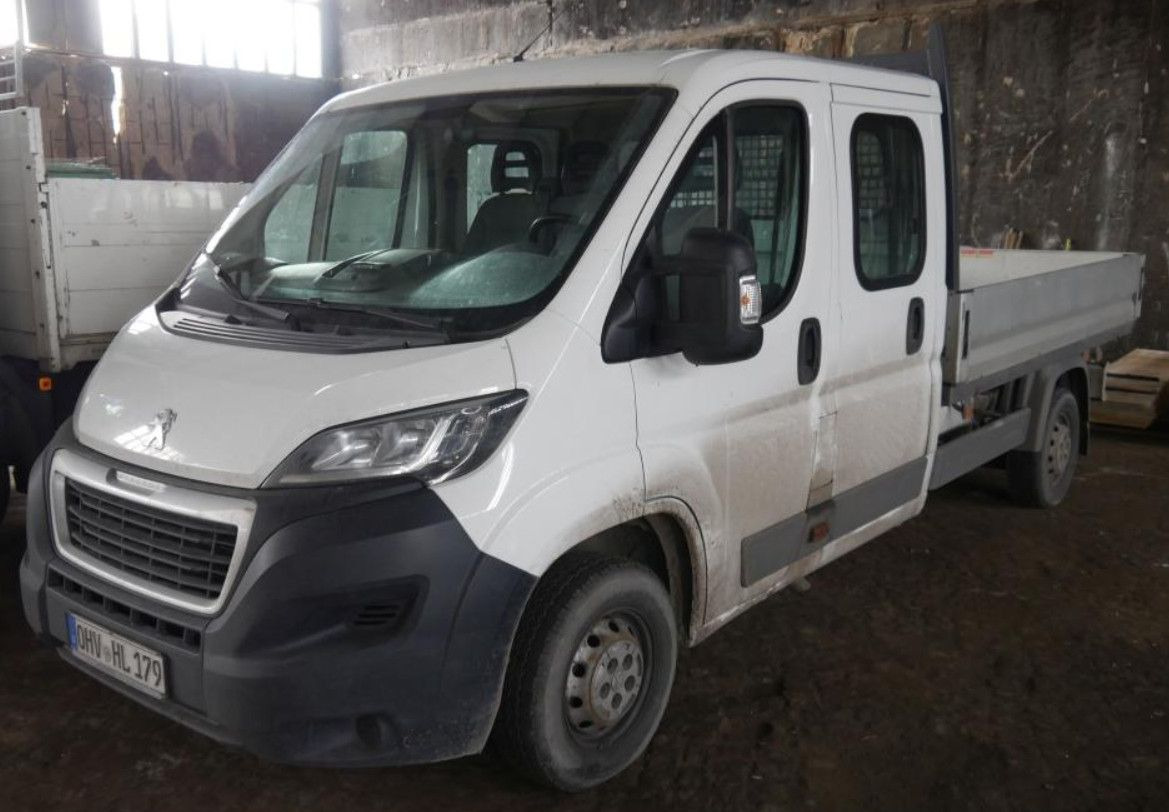 Peugeot Boxer Pritsche Doka. 335 L3 BlueHDi 130 Klima - Madelauto, Meeskonnaauto: pilt 1 Peugeot Boxer Pritsche Doka. 335 L3 BlueHDi 130 Klima - Madelauto, Meeskonnaauto: pilt 1