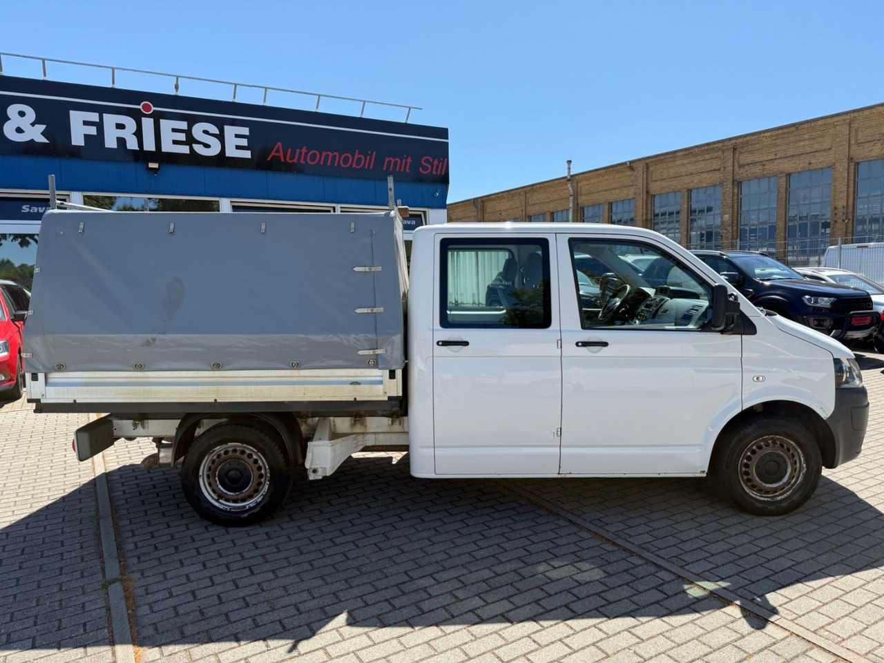 Volkswagen T5 Transporter Pritsche DoKA 4Motion 4x4 Klima - Tent tarbesõiduk, Meeskonnaauto: pilt 2 Volkswagen T5 Transporter Pritsche DoKA 4Motion 4x4 Klima - Tent tarbesõiduk, Meeskonnaauto: pilt 2