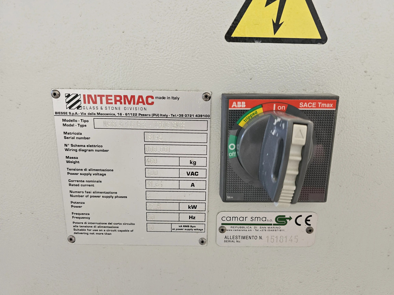 1 Stk. CNC Bearbeitungszentrum (Intermac) - Tööpink: pilt 4 1 Stk. CNC Bearbeitungszentrum (Intermac) - Tööpink: pilt 4