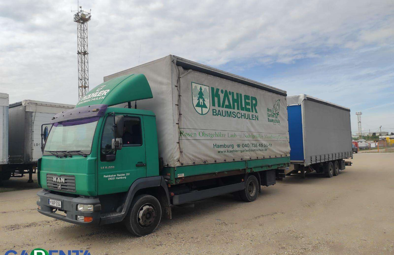 MAN LE8.220 - Tent veoauto: pilt 1 MAN LE8.220 - Tent veoauto: pilt 1