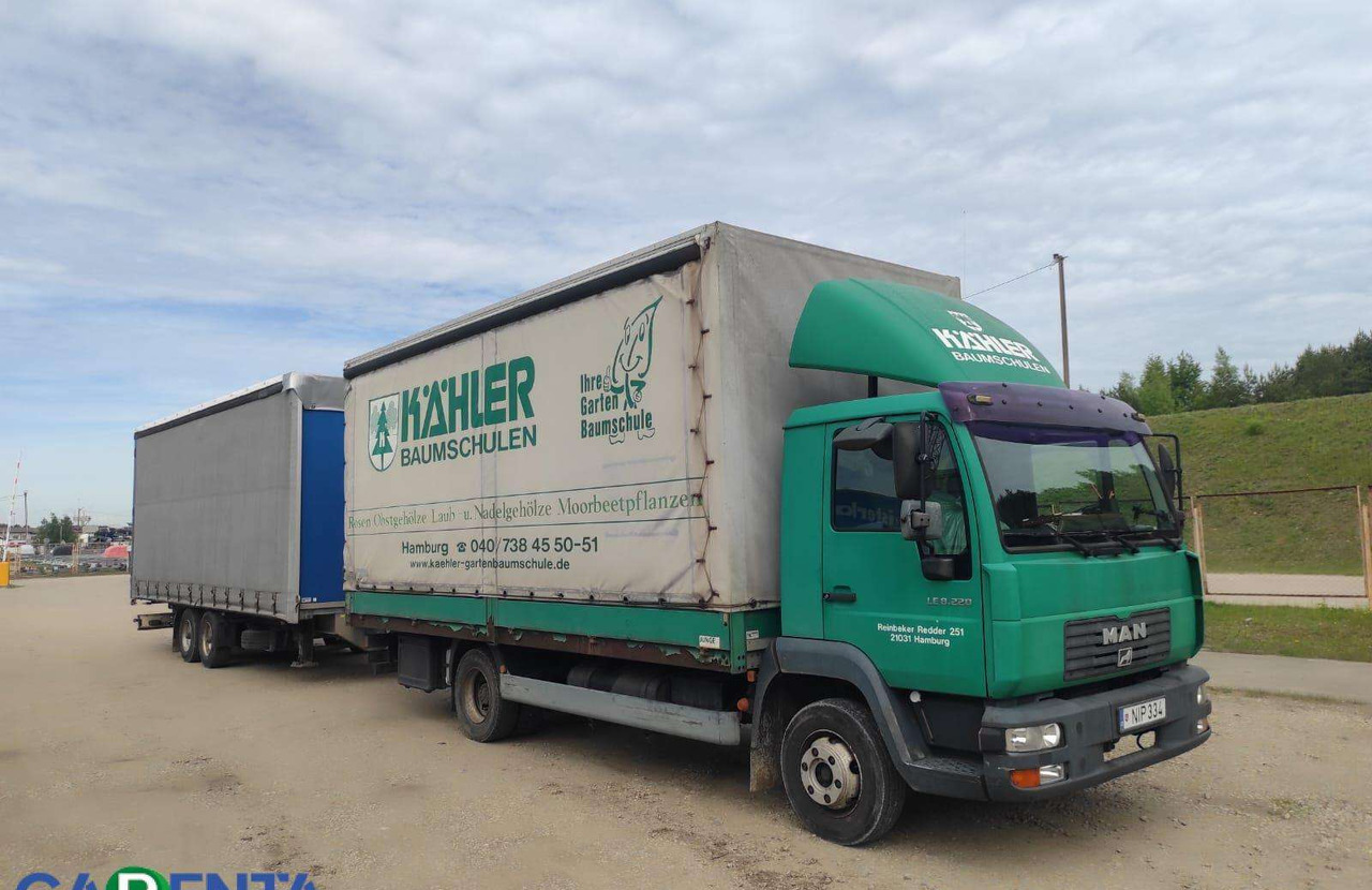 MAN LE8.220 - Tent veoauto: pilt 2 MAN LE8.220 - Tent veoauto: pilt 2