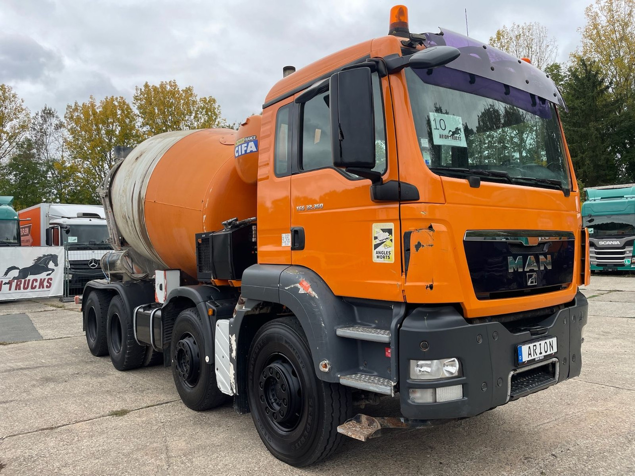 MAN TGS 32.360 8x4 BB Betonmischer/CIFA/SL9/9m3/EU4 - Autobetoonisegisti: pilt 1 MAN TGS 32.360 8x4 BB Betonmischer/CIFA/SL9/9m3/EU4 - Autobetoonisegisti: pilt 1