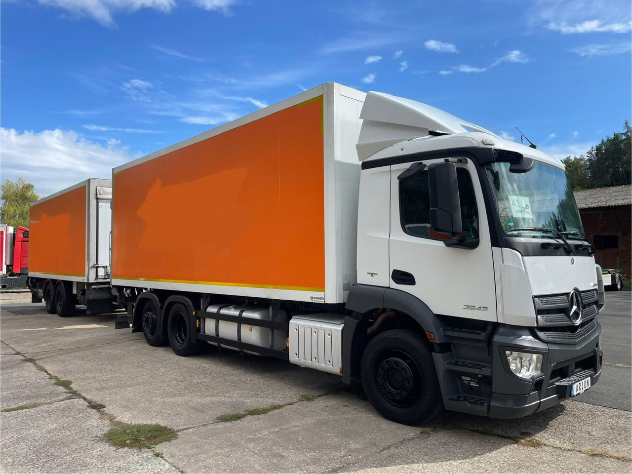 Mercedes-Benz Antos 2543 6x2 Kühlkoffer/CARRIER/NLA/LBW/AC/EU6 - Külmutiga veoauto: pilt 1 Mercedes-Benz Antos 2543 6x2 Kühlkoffer/CARRIER/NLA/LBW/AC/EU6 - Külmutiga veoauto: pilt 1