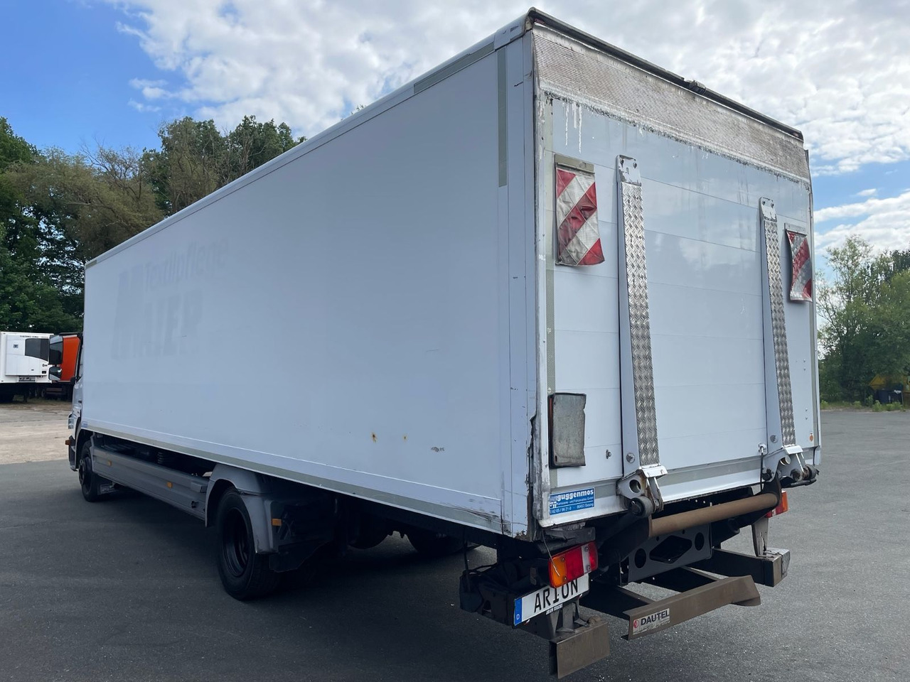 Mercedes-Benz Atego 2 1222 4x2 Koffer/LBW/DAUTEL/8,25m/AC/EU5 - Kasti veoauto: pilt 4 Mercedes-Benz Atego 2 1222 4x2 Koffer/LBW/DAUTEL/8,25m/AC/EU5 - Kasti veoauto: pilt 4