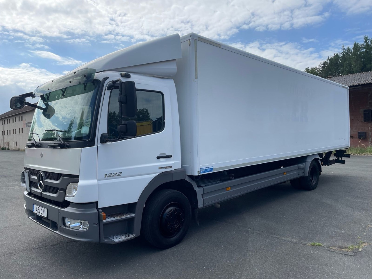 Mercedes-Benz Atego 2 1222 4x2 Koffer/LBW/DAUTEL/8,25m/AC/EU5 - Kasti veoauto: pilt 3 Mercedes-Benz Atego 2 1222 4x2 Koffer/LBW/DAUTEL/8,25m/AC/EU5 - Kasti veoauto: pilt 3