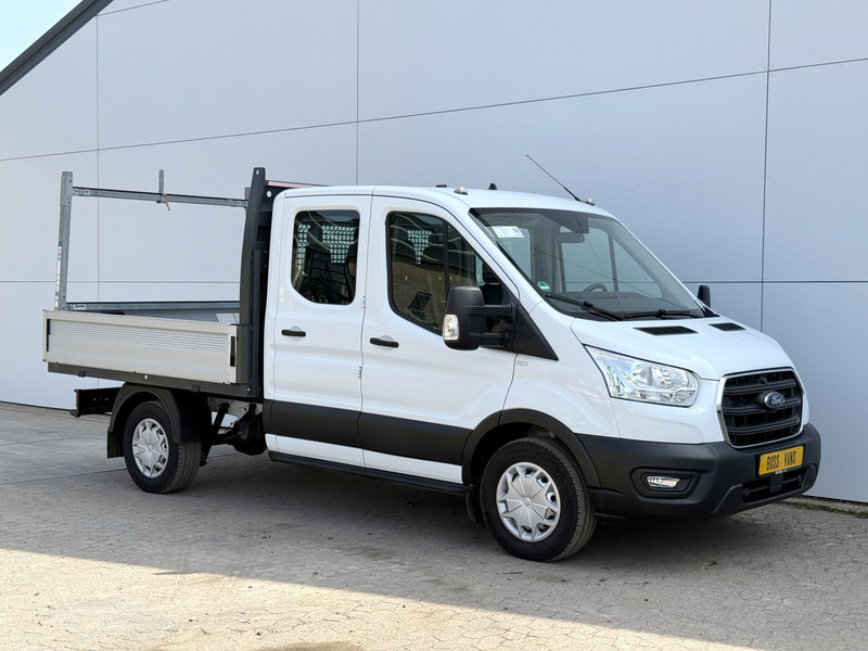Ford Transit 350 2.0 TDCI 130PK L3H1 DC Trend Open Laadbak Pritische 6 zitplaatsen Airco Cruise Control - Madelauto, Meeskonnaauto: pilt 4 Ford Transit 350 2.0 TDCI 130PK L3H1 DC Trend Open Laadbak Pritische 6 zitplaatsen Airco Cruise Control - Madelauto, Meeskonnaauto: pilt 4
