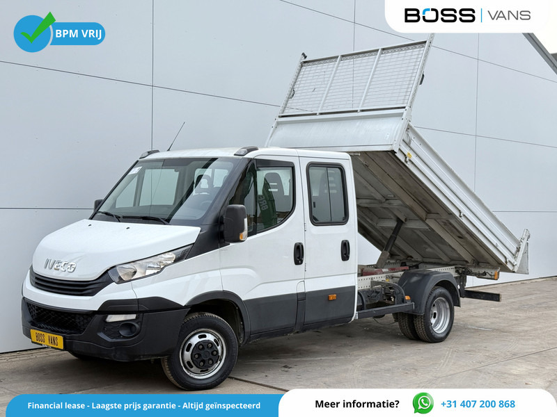 Iveco Daily 35C14 2.3 Dubbele Cabine Dubbellucht 7 Stoelen Airco Cruise Control Trekhaak 3.5t Tipper Benne Kipper - Tarbesõiduk kallur, Meeskonnaauto: pilt 1 Iveco Daily 35C14 2.3 Dubbele Cabine Dubbellucht 7 Stoelen Airco Cruise Control Trekhaak 3.5t Tipper Benne Kipper - Tarbesõiduk kallur, Meeskonnaauto: pilt 1