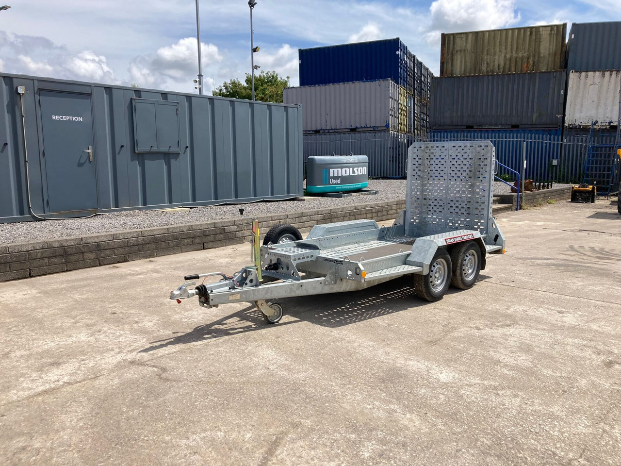 Brian James Trailer T-02-T - Ehitustehnika haagis: pilt 1 Brian James Trailer T-02-T - Ehitustehnika haagis: pilt 1