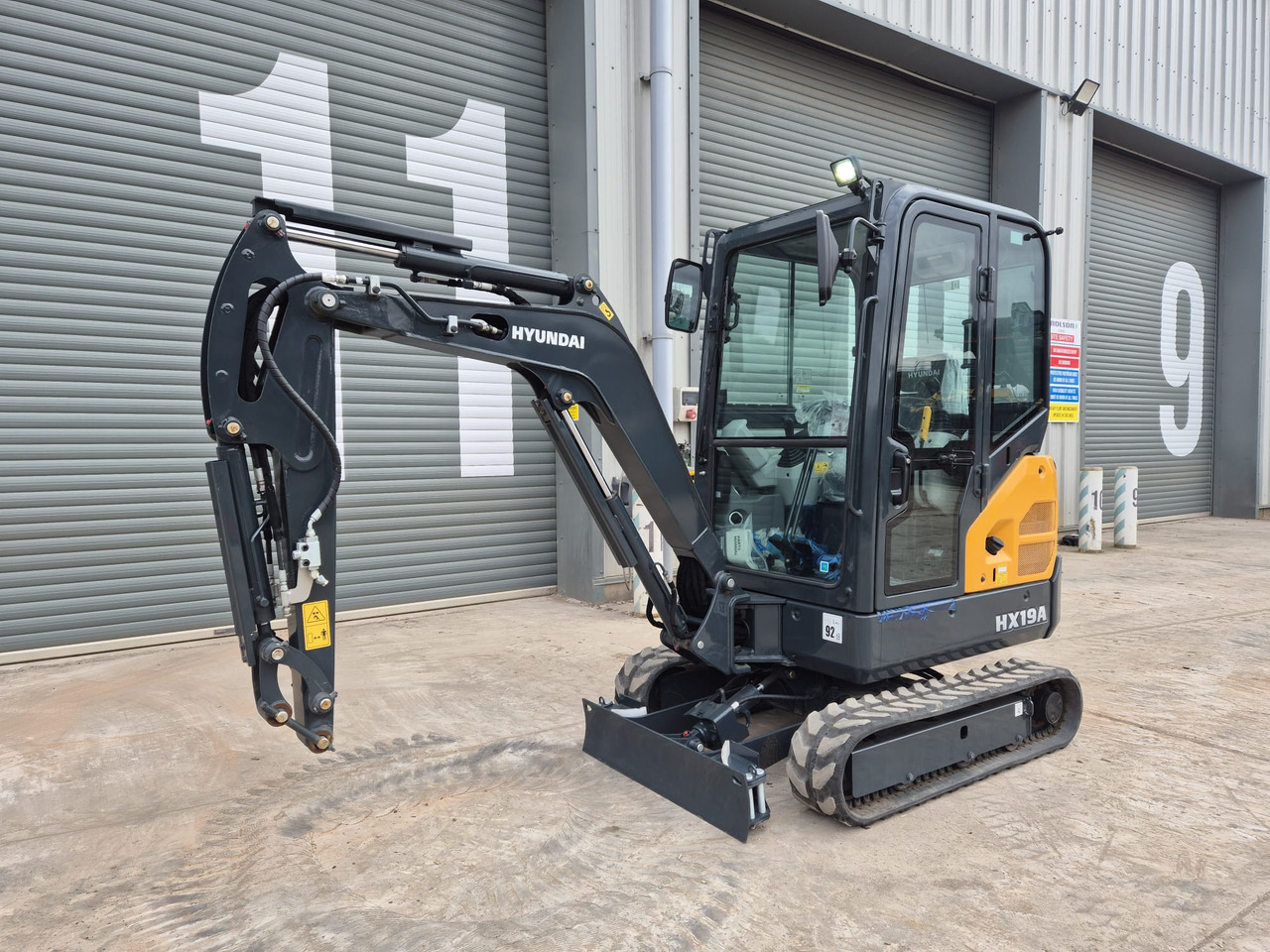 Hyundai HX19A - Miniekskavaator: pilt 1 Hyundai HX19A - Miniekskavaator: pilt 1