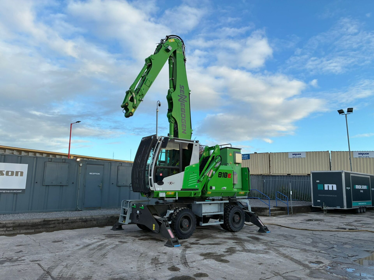 Sennebogen 818E - Jäätme-/ Tööstuslik käitleja: pilt 1 Sennebogen 818E - Jäätme-/ Tööstuslik käitleja: pilt 1
