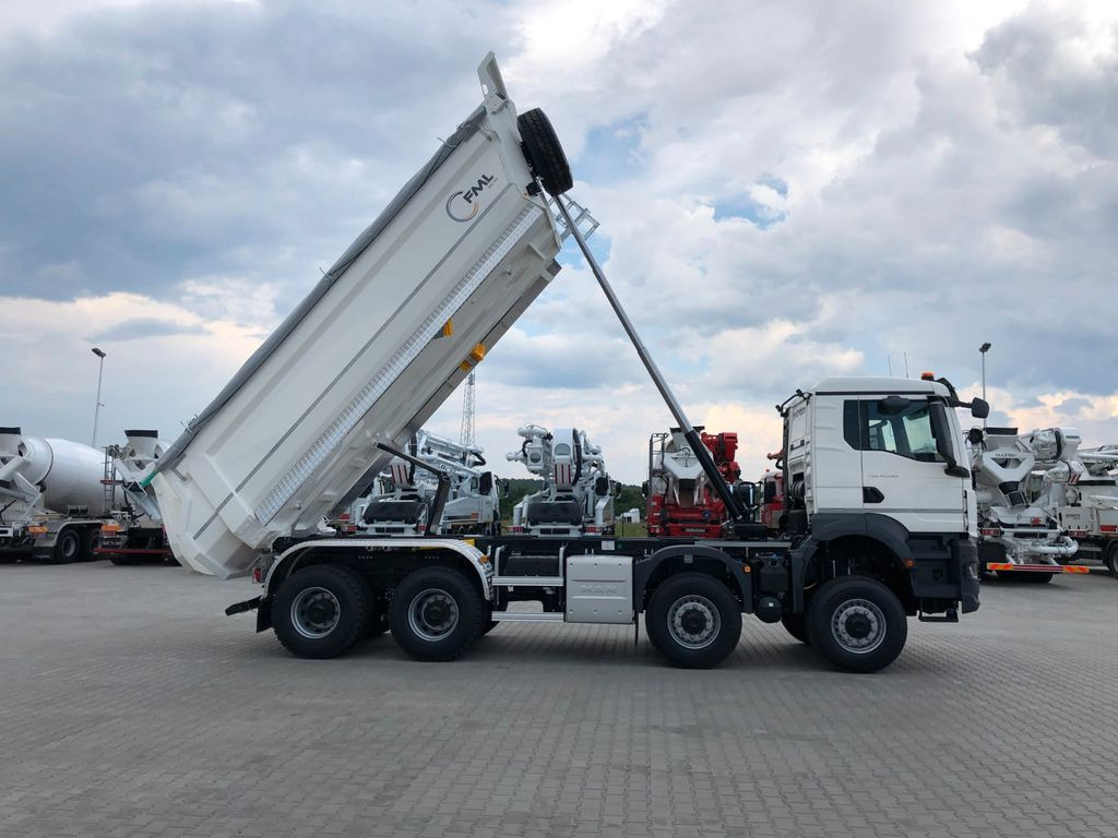 MAN TGS 41.480 8x8  FML KIPPER 20M3  liising MAN TGS 41.480 8x8  FML KIPPER 20M3: pilt 9