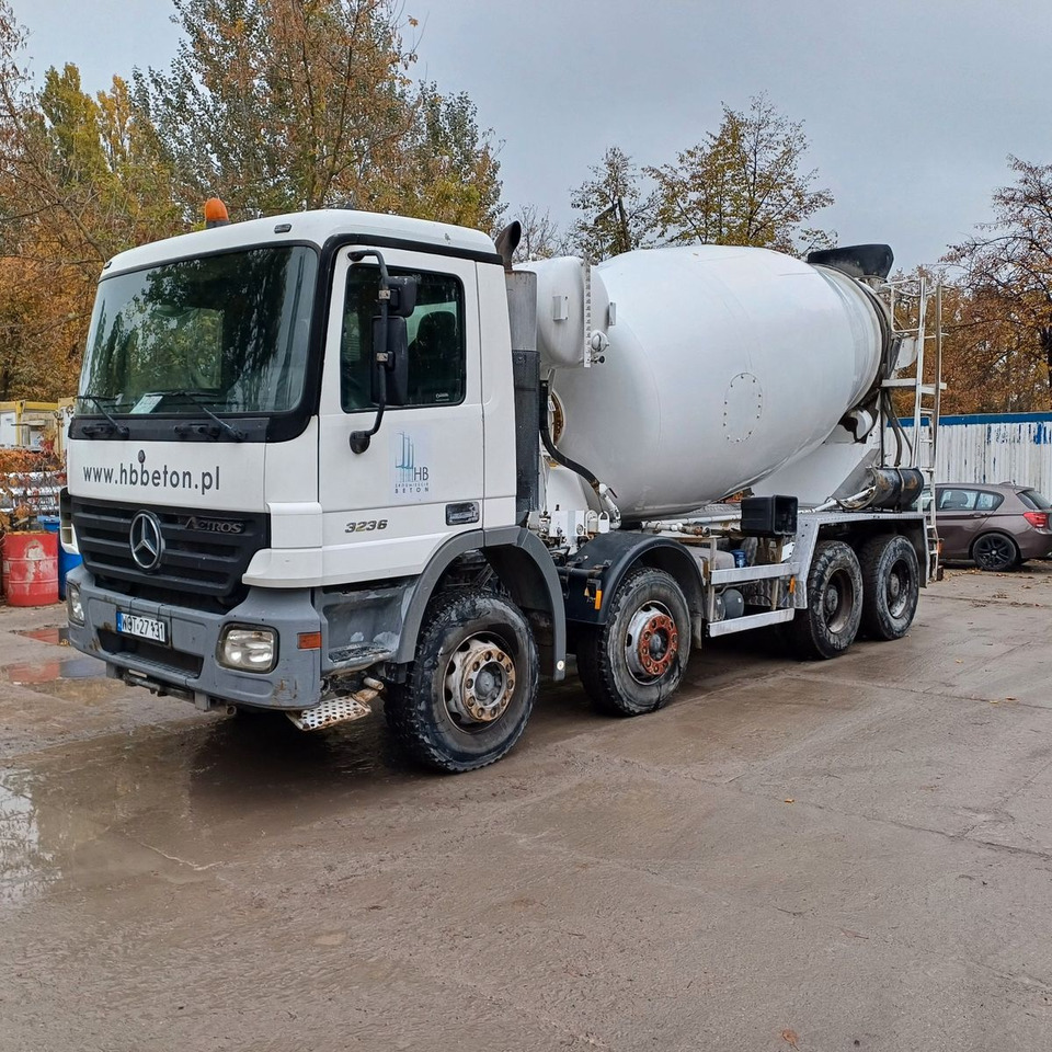 Mercedes-Benz ACTROS 3236 INTERMIX 9M3 - Autobetoonisegisti: pilt 2 Mercedes-Benz ACTROS 3236 INTERMIX 9M3 - Autobetoonisegisti: pilt 2