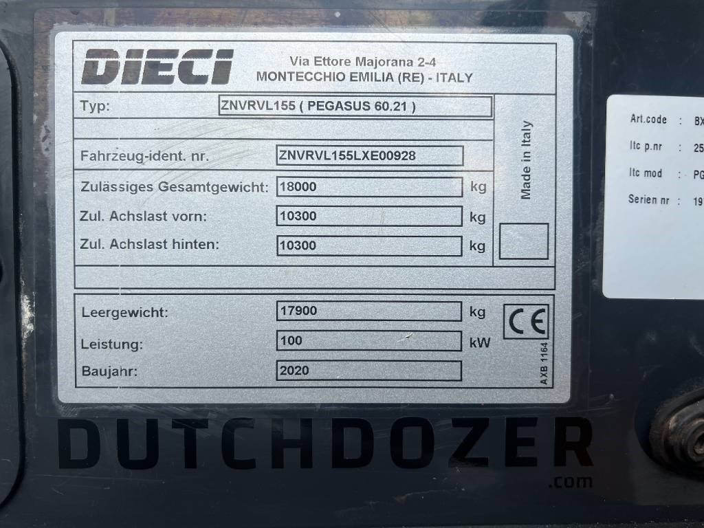 Teleskooplaadur Dieci Pegasus 60.21 (NOT MRT 2150): pilt 8