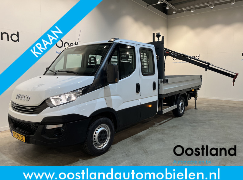 Iveco Daily 35S18D 3.0 375 Automaat Open Laadbak / Hiab Kraan / Euro 6 / Trekhaak 3500 KG / Airco / Camera / Navigatie / 3-Zits / 67.000 KM !! - Madelauto: pilt 1 Iveco Daily 35S18D 3.0 375 Automaat Open Laadbak / Hiab Kraan / Euro 6 / Trekhaak 3500 KG / Airco / Camera / Navigatie / 3-Zits / 67.000 KM !! - Madelauto: pilt 1