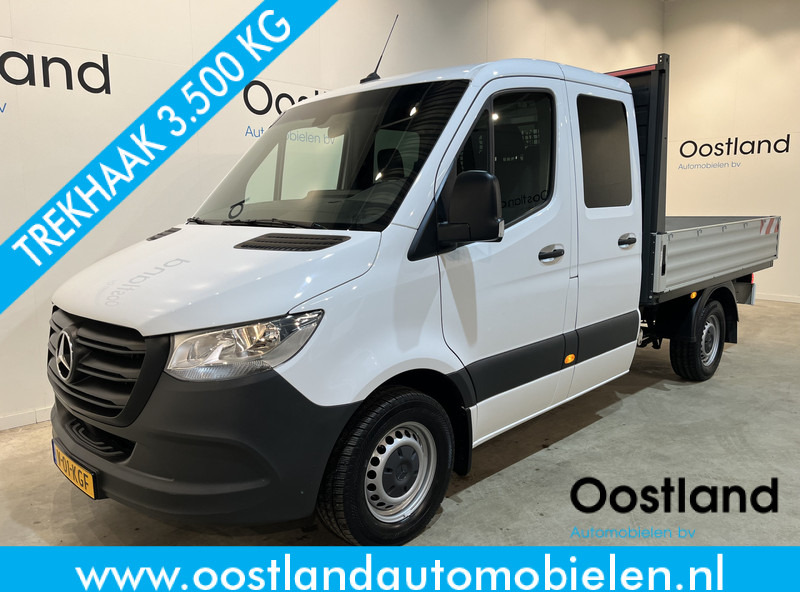 Mercedes-Benz Sprinter 315 CDI L2 RWD DC Dubbel Cabine Open Laadbak / Euro 6 / Trekhaak 3500 KG / Airco / 12.000 KM !! / BPM VRIJ !! - Madelauto, Meeskonnaauto: pilt 1 Mercedes-Benz Sprinter 315 CDI L2 RWD DC Dubbel Cabine Open Laadbak / Euro 6 / Trekhaak 3500 KG / Airco / 12.000 KM !! / BPM VRIJ !! - Madelauto, Meeskonnaauto: pilt 1