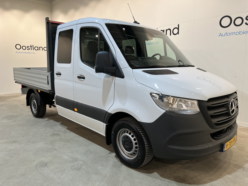Madelauto, Meeskonnaauto Mercedes-Benz Sprinter 315 CDI L2 RWD DC Dubbel Cabine Open Laadbak / Euro 6 / Trekhaak 3500 KG / Airco / DC 7 Pers. 650 KM !! / BPM VRIJ !!: pilt 12