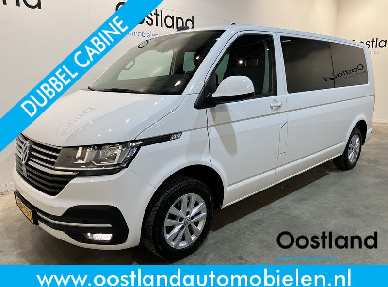 Volkswagen Transporter 2.0 TDI L2H1 30 DC Dubbel Cabine 150 PK Automaat / Euro 6 / Airco / Cruise Control / Camera / CarPlay / Trekhaak / Navigatie / Klep - Väike kaubik, Meeskonnaauto: pilt 1 Volkswagen Transporter 2.0 TDI L2H1 30 DC Dubbel Cabine 150 PK Automaat / Euro 6 / Airco / Cruise Control / Camera / CarPlay / Trekhaak / Navigatie / Klep - Väike kaubik, Meeskonnaauto: pilt 1