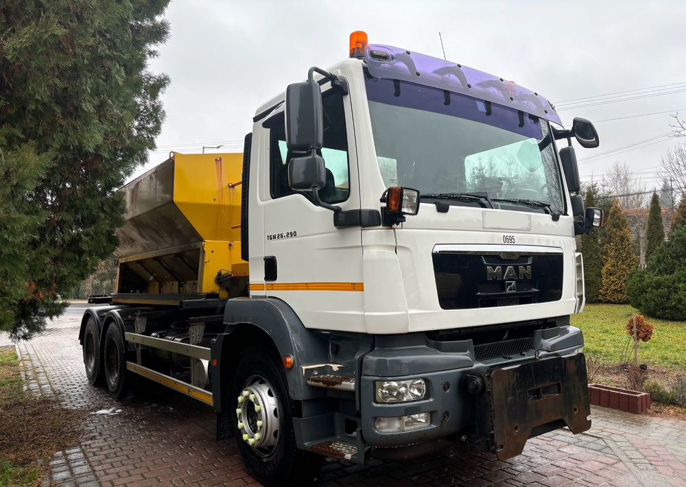 MAN TGM 26.290 6X4 SCHMIDT STARTOS II PIASKARKA PŁUG - Kommunaal-/ Erisõiduk, Veoauto: pilt 3 MAN TGM 26.290 6X4 SCHMIDT STARTOS II PIASKARKA PŁUG - Kommunaal-/ Erisõiduk, Veoauto: pilt 3