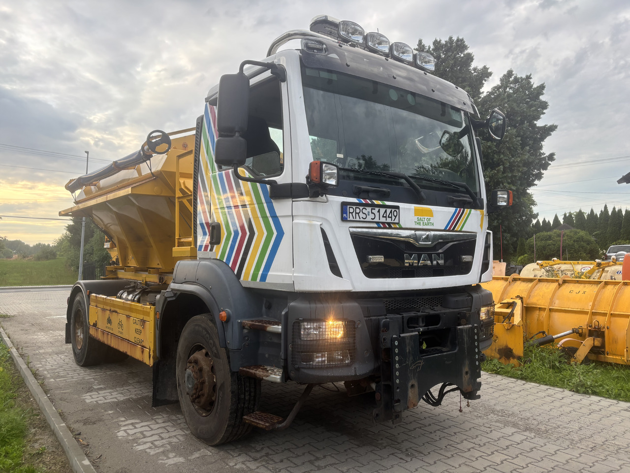 MAN TGM 18.290 4X4 BB GRITTER/SPREADER/PLOUGH - Lumekoristusmasina: pilt 3 MAN TGM 18.290 4X4 BB GRITTER/SPREADER/PLOUGH - Lumekoristusmasina: pilt 3