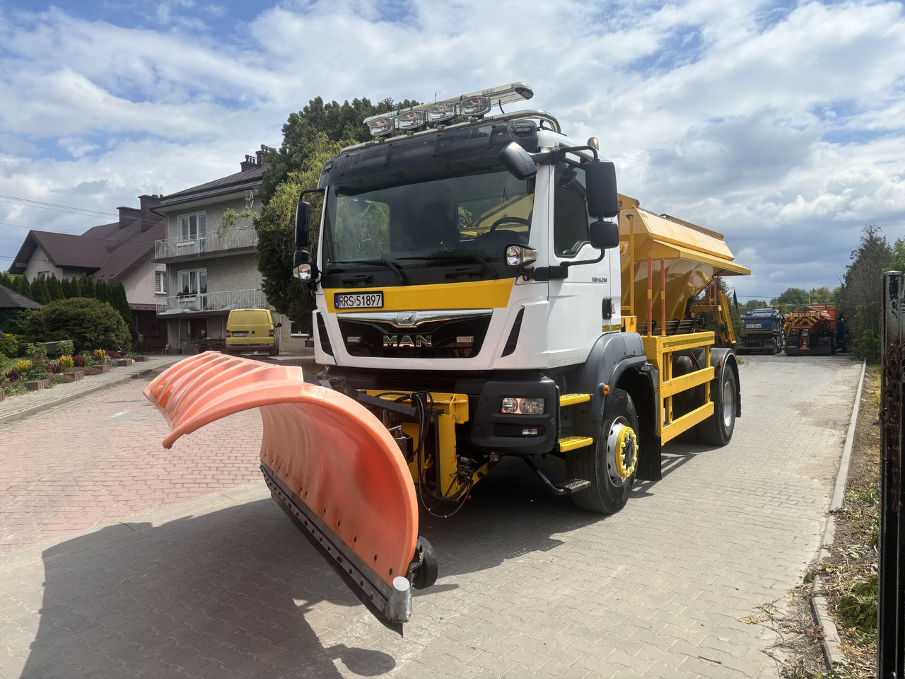 Lumekoristusmasina MAN TGM 18.290 4X4BB GRITTER/SPREADER PLOUGH ECON: pilt 11