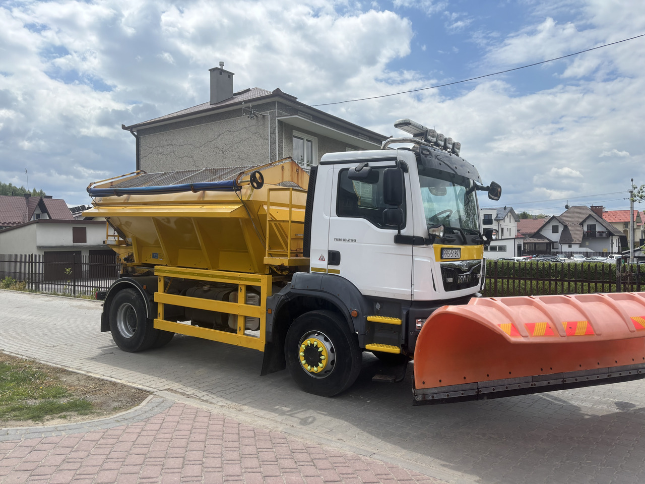 MAN TGM 18.290 4X4BB GRITTER/SPREADER PLOUGH ECON - Lumekoristusmasina: pilt 3 MAN TGM 18.290 4X4BB GRITTER/SPREADER PLOUGH ECON - Lumekoristusmasina: pilt 3