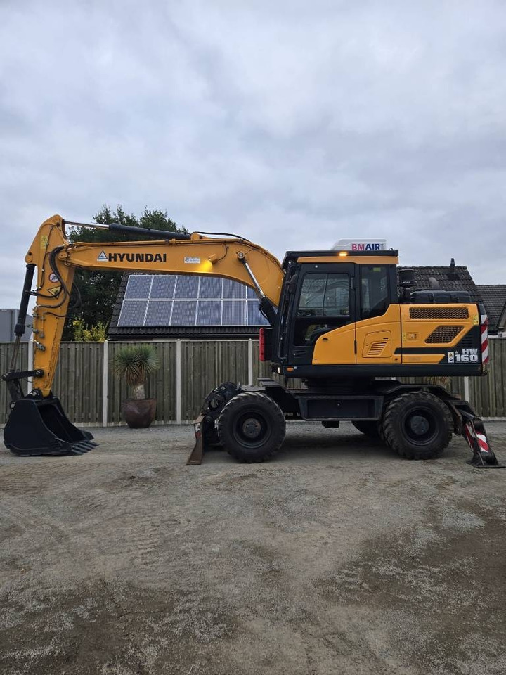 Hyundai HW 160  - Ratastel ekskavaator: pilt 1 Hyundai HW 160  - Ratastel ekskavaator: pilt 1