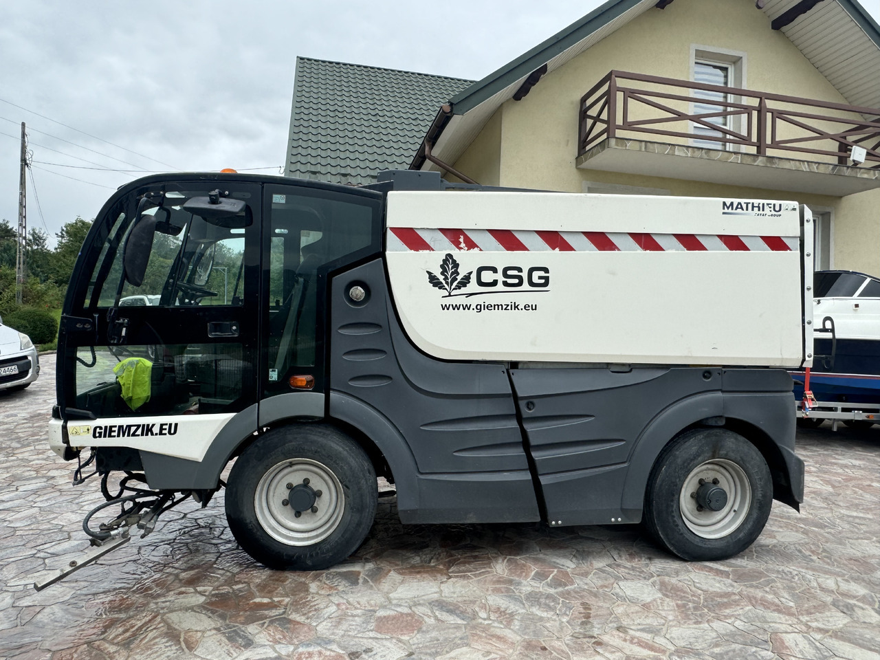 MATHIEU Grand Aquadyne 4000 water truck sprayer HP washer - Tänavapühkimismasin: pilt 4 MATHIEU Grand Aquadyne 4000 water truck sprayer HP washer - Tänavapühkimismasin: pilt 4