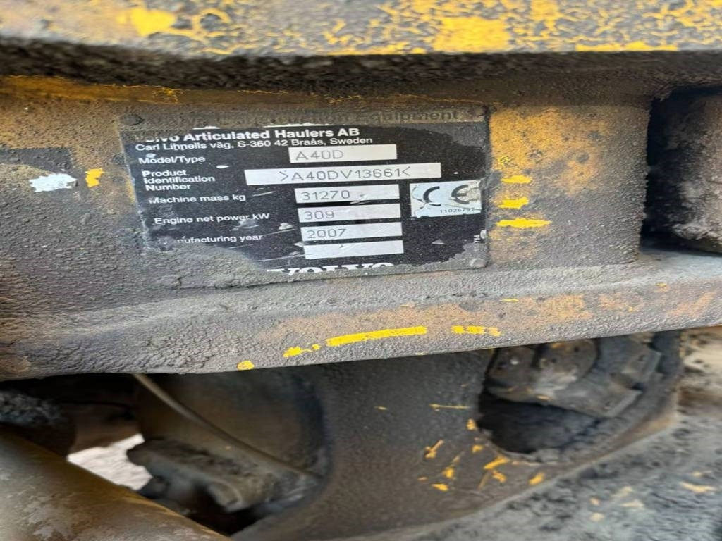 Volvo A 40 D - Liigendkallur: pilt 5 Volvo A 40 D - Liigendkallur: pilt 5
