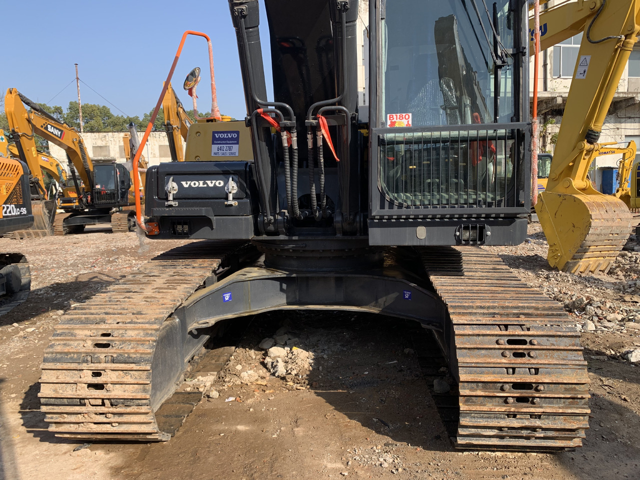 Ratastel ekskavaator Volvo EC210D: pilt 8