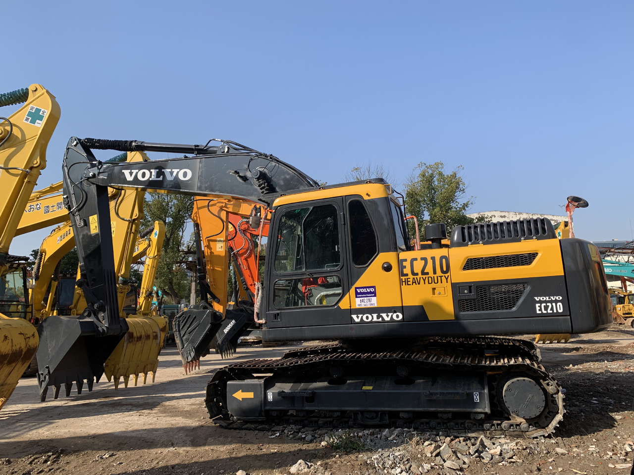 Volvo EC210D - Ratastel ekskavaator: pilt 1 Volvo EC210D - Ratastel ekskavaator: pilt 1