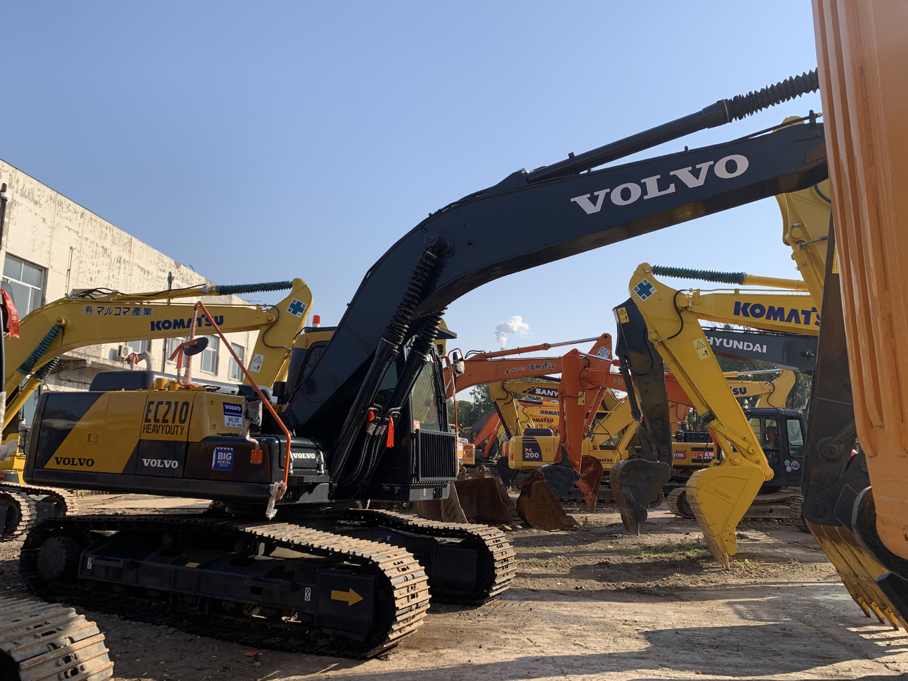 Ratastel ekskavaator Volvo EC210D: pilt 9