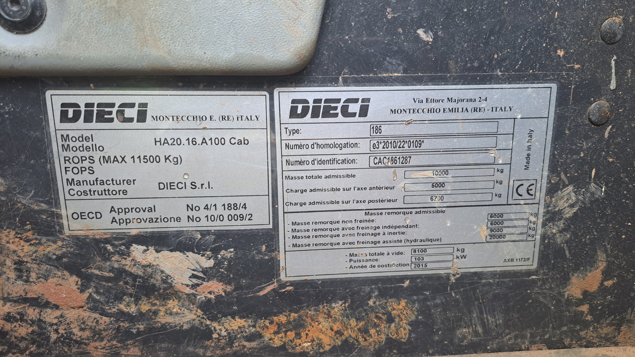 DIECI 40-7 - Teleskooplaadur: pilt 2 DIECI 40-7 - Teleskooplaadur: pilt 2