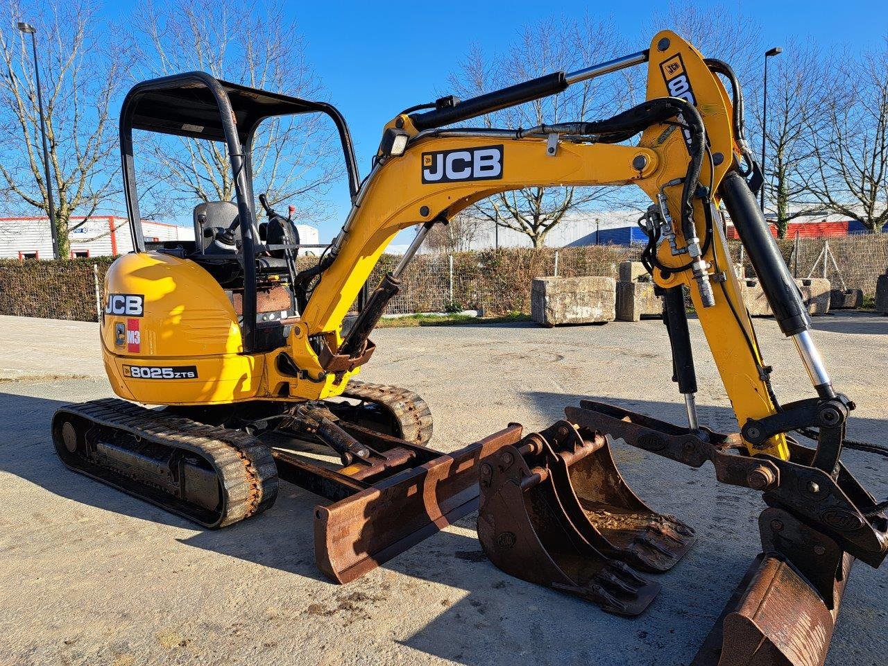 Mini pelle occasion JCB 8025ZTSCAN - Miniekskavaator: pilt 2 Mini pelle occasion JCB 8025ZTSCAN - Miniekskavaator: pilt 2