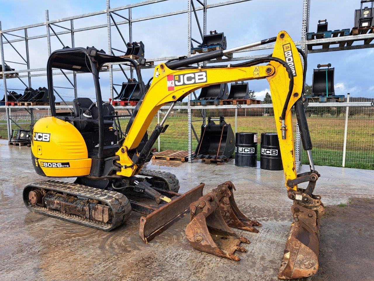 Mini pelle occasion JCB 8026CTSCAN - Miniekskavaator: pilt 2 Mini pelle occasion JCB 8026CTSCAN - Miniekskavaator: pilt 2