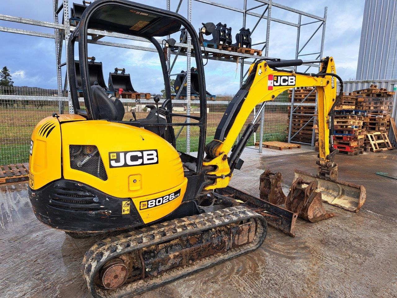Mini pelle occasion JCB 8026CTSCAN - Miniekskavaator: pilt 4 Mini pelle occasion JCB 8026CTSCAN - Miniekskavaator: pilt 4