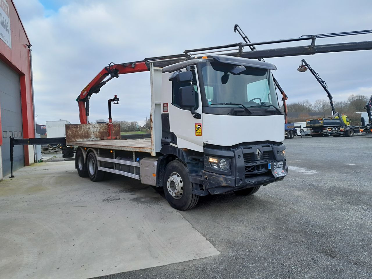Renault C430 6x4 Standard platform Truck - Madelveok/ Platvormveok, Kraanaga veoauto: pilt 2 Renault C430 6x4 Standard platform Truck - Madelveok/ Platvormveok, Kraanaga veoauto: pilt 2