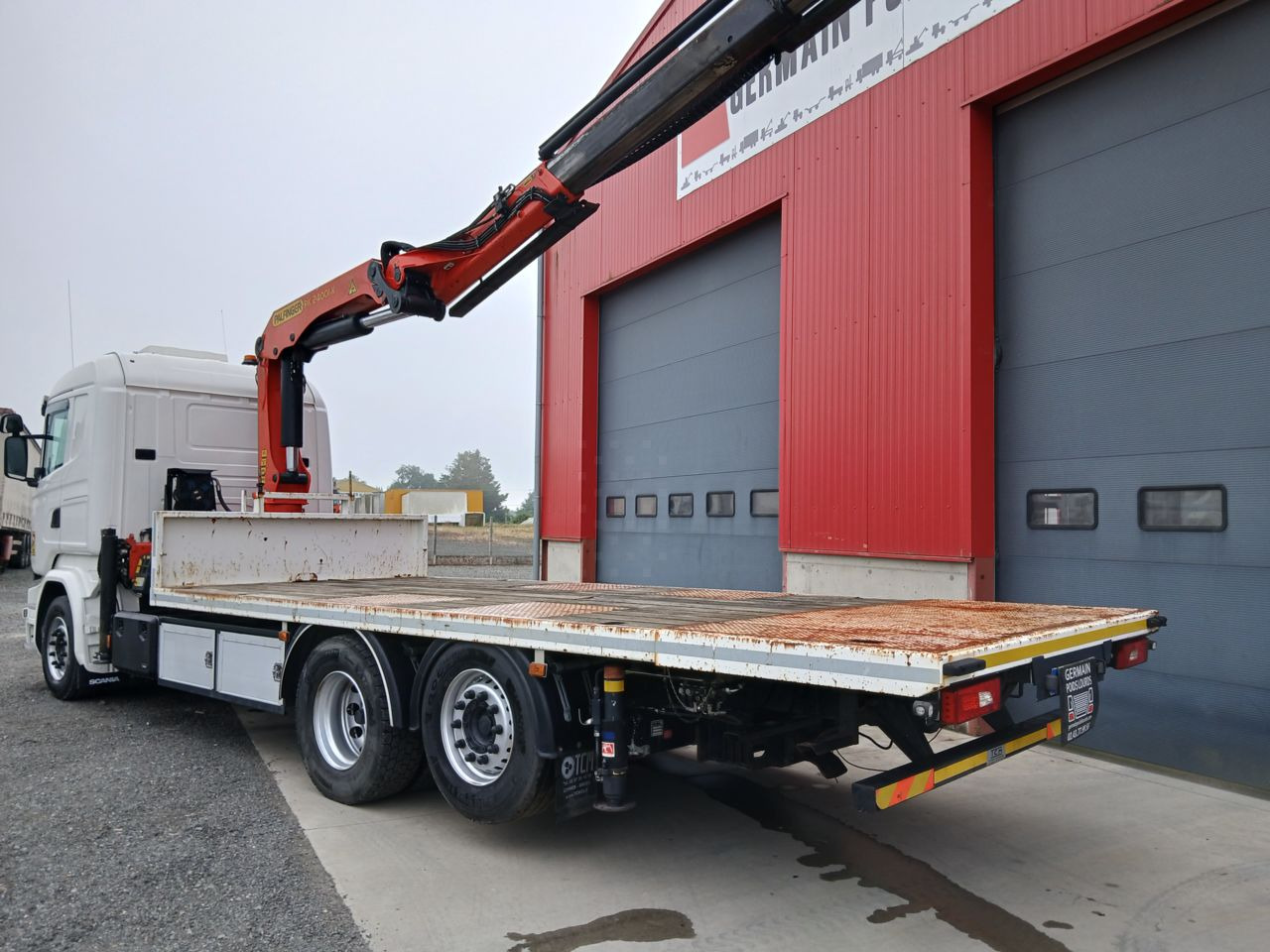 SCANIA 410 6x2 Standard platform Truck - Madelveok/ Platvormveok, Kraanaga veoauto: pilt 4 SCANIA 410 6x2 Standard platform Truck - Madelveok/ Platvormveok, Kraanaga veoauto: pilt 4